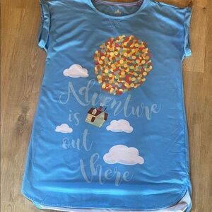 Disney Pixar Up themed Blue Adventure Night Shirt like new! Very soft.